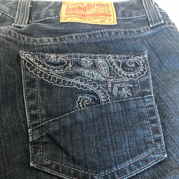 Lucky Brand Pasha Lola Straight Leg Jeans 8/29 - Picture 2 of 8